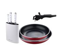 Sartenes ø22ø26cm inducción click&cook y cuchillos de cocina