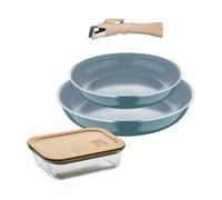 Sartenes ø24ø28cm inducción click&cook y hermético