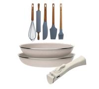 Sartenes ø24ø28cm inducción click&cook y utensilios de cocina