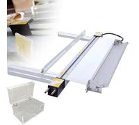 SaryEdge Dobladora de acrílico con Soporte y ángulo, máquina dobladora de láminas de PVC, Espesor de Material de 1 a 6 mm, calienta uniformemente para vitrinas y Cajas de luz, 30,30CM