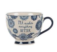 Sass & Belle Taza Blue Willow Floral – Importación inglesa