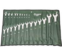 Sata st09027sj juego de llaves combinadas métricas de 23 piezas, puli
