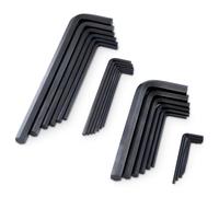 Sata st09120sj 25 piezas juego de llaves hexagonales métricas/sae