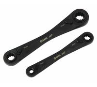 Sata x6 spline st09059g - juego de llaves combinadas de doble carraca