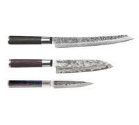Satake Set de cuchillos Satake de 3 piezas Acero