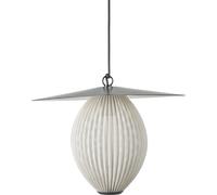 Satellite Lámpara Colgante Exterior Ø22 Blanco Crema
