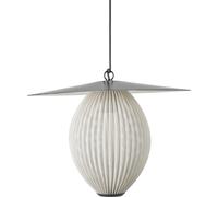 Satellite Lámpara Colgante Exterior Ø27 Blanco Crema