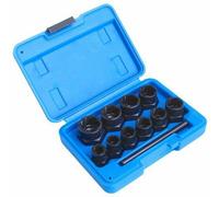 Satra juego de puntas de destornillador cuadrado de 10 a 19 mm, 11 uni