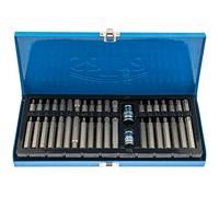 Satra s-40bs2 juego de puntas de acero especial s2 para dentado, torx,