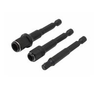 Satra, set de adaptadores para brocas y casquillos 1/4', 3/8', 1/2', h