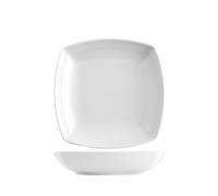 Saturnia 6 Platos Fondos Tokio En Porcelana Blanca De 26 Cm