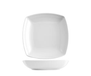 Saturnia 6 Platos Fondos Tokio En Porcelana Blanca De 26 Cm