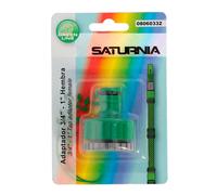 Saturnia 8060332 adaptador manguera de plástico 3/4-1' hembra blister
