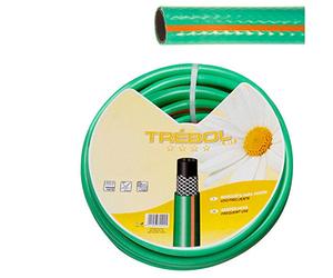 SATURNIA 8070664 Manguera Verde Trebol Trenzado 25 mm. - 1" Rollo 50 metros