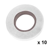 SATURNIA Cinta para Atadora 11 x 0,15 mm. x 26 Metros Blanco (Pack 10 Rollos)
