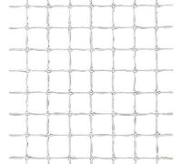 Saturnia Malla electrosoldada galvanizada 50x50 – 2,00 / 80 cm – Rollo 25 metros