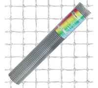 Saturnia Malla electrosoldada galvanizada 6x6 100 cm rollo 10 m uso doméstico