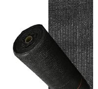 Saturnia malla sombreo negro 1,0 metro rollo 50 metros, reduce radiaci