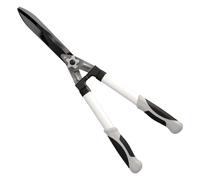 SATURNIA Tijeras Podar Setos 2 Manos Aluminio 63 cm. Hojas Acero Antiadherente, Mango TPR, Ajuste Corte