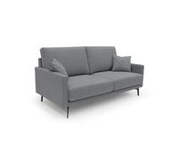 Saturno sofá moderno en tela suave e impermeable 160 cm gris