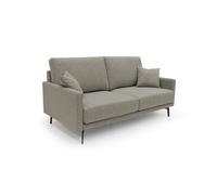 Saturno sofá moderno en tela suave e impermeable 180 cm taupe