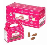 Satya - Conos de reflujo de 6 piezas, caja de 24 piezas, rosa