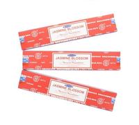 Satya Nag Champa Jasmine Blossom Incense Sticks - 3 Packs by Satya