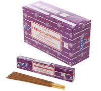 Satya Nag Champa - Varillas de incienso lavanda 12 unidades