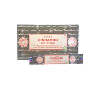 Satya Pack de 6 o 12 cajitas 15g de Incienso, Inciensos de Satya no tóxicas, perfectas para meditación y relajación, paquete regalo, Inciensos Satya Sandalwood, Satya Aaruda, Satya Vainilla, enrollada