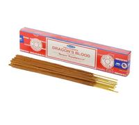 Satya Sai Baba Nag Champa - Varillas de Incienso de Sangre de dragón Agarbatti, Paquetes de 1, 15 Gramos | Calidad de exportación