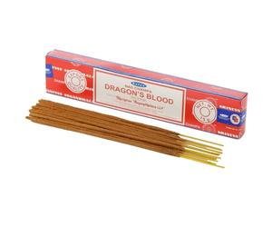Satya Sai Baba Nag Champa - Varillas de Incienso de Sangre de dragón Agarbatti, Paquetes de 1, 15 Gramos | Calidad de exportación