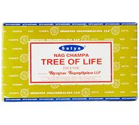 Satya – Varillas de incienso – Tree of Life – Negro – 12 paquetes de 15 g