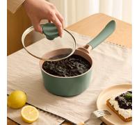 SAUCEPAN STUDIO - Cazo De Aluminio Fundido Con Revestimiento Cerámico Sage