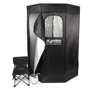 Sauna en casa UFE Recovery Noir 90x90x180 cm