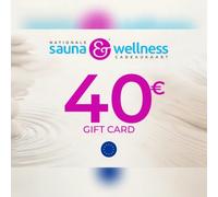 Sauna & Wellness Cadeaukaart Gift Card 40 EUR Key - EUROPE