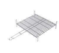 Sauvic 02678 - Parrilla Doble Inoxidable, 18/8, 20 x 25 cm