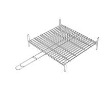 Sauvic 02680 - Parrilla Doble Inoxidable, 18/8, 30 x 35 cm