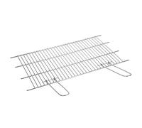 Sauvic 02745 - Parrilla Barbacoa Inoxidable Recortable, 18/8, 60 x 40 cm