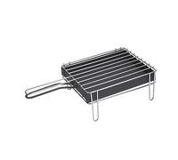 Sauvic 02900 - Parrilla de sobremesa Inoxidable, 18/8, 25 x 20 cm