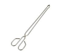Sauvic 04459 - Pinza Carne Larga Inoxidable, 18/8