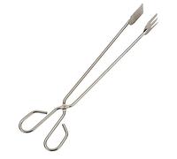 Sauvic 04468 - Pinza con Pala Larga Inoxidable, 18/8