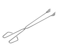 Sauvic Pinza para barbacoa inoxidable 04470 - Acero 18/8, 55 cm, resistente al calor