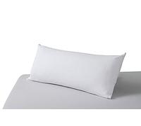 Savel - Funda de Almohada Impermeable con Cremallera | 40 x 105 cm | Protector de Almohada con Tejido de Rizo 100% Algodónn Transpirable Barrera PU Resistente al Agua y Antiácaros