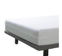 SAVEL - Funda de colchón Impermeable y Transpirable 140x190/200 cm con Tratamiento antiácaros | Protector con Cremallera | Cubre colchón Oeko-Tex