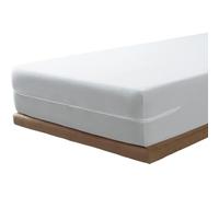 SAVEL - Funda de colchón Microfibra | Protector de colchón elástico y Suave | Cubre colchón con Cremallera | Certificado Oeko-Tex | 200x190/200 cm