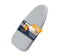 SAVUK Funda para Tabla de Planchar y Almohadilla recubierta de Silicona de 4 Capas, tamaño Mini de 12.5 x 30 Pulgadas, Acolchado Grueso Extra Resistente, Reflectante al Calor, Antiadherente,