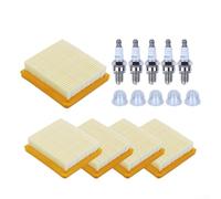 Sawhamale Kits de filtros de Aire para Stihl- HT102 HT103 HT132 HT133 KM91 KM91R KM111 KM111R KM131 KM131R BT131 FS91 FS91R FS111 FS111R FS111RX FS131 FS311 FC91 FC96 FC111