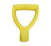 Sawhamale Mango de pala de plástico en forma de D de repuesto para palas de jardín y nieve, agarre ergonómico antideslizante para reducir la fatiga de la mano, accesorio de herramientas al aire libre