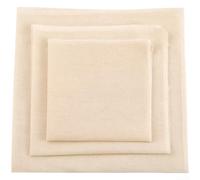 Sawhamale Paño de Vapor de algodón Puro para albóndigas, Tofu y Bollos, Filtro de Gasa Reutilizable para Cocina, colador Natural Transpirable con Bordes Reforzados, Bei (40 x 40 cm)