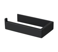 SAYAYO Portarrollos Papel Higienico Adhesivo Negro Portarollos Papel Higienico Autoadhesivo Lzquierda Porta Papel Higienico de Baño, EGJF2311L-3M-B-FBA